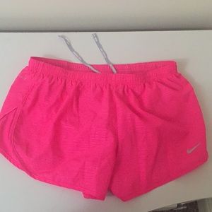 Pink Nike shorts